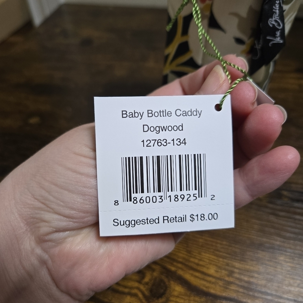 NWT Vera Bradley Baby Bottle Caddy Dogwood Retired - Picture 4 of 5